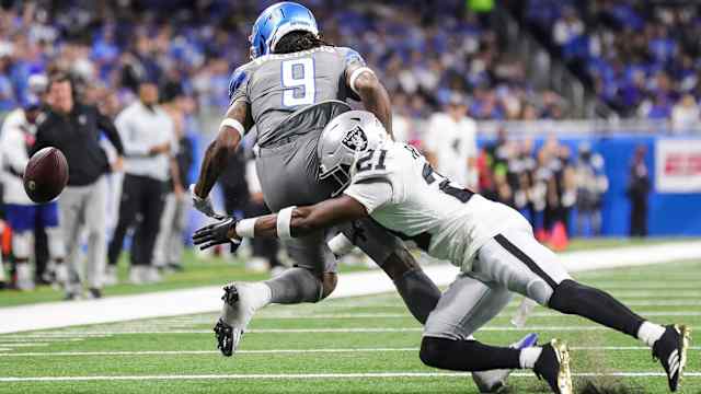 Detroit Lions cornerback Amik Robertson